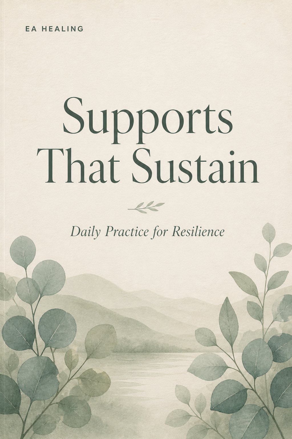 Supports That Sustain book cover